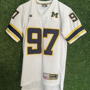 Vintage Michigan University Football Jersey Colosseum Athletics Official License